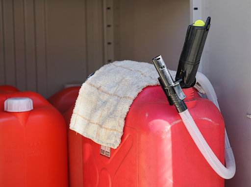 電動式灯油ポンプ