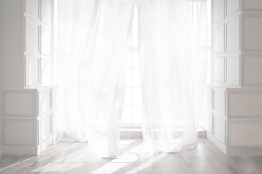 綺麗なカーテン