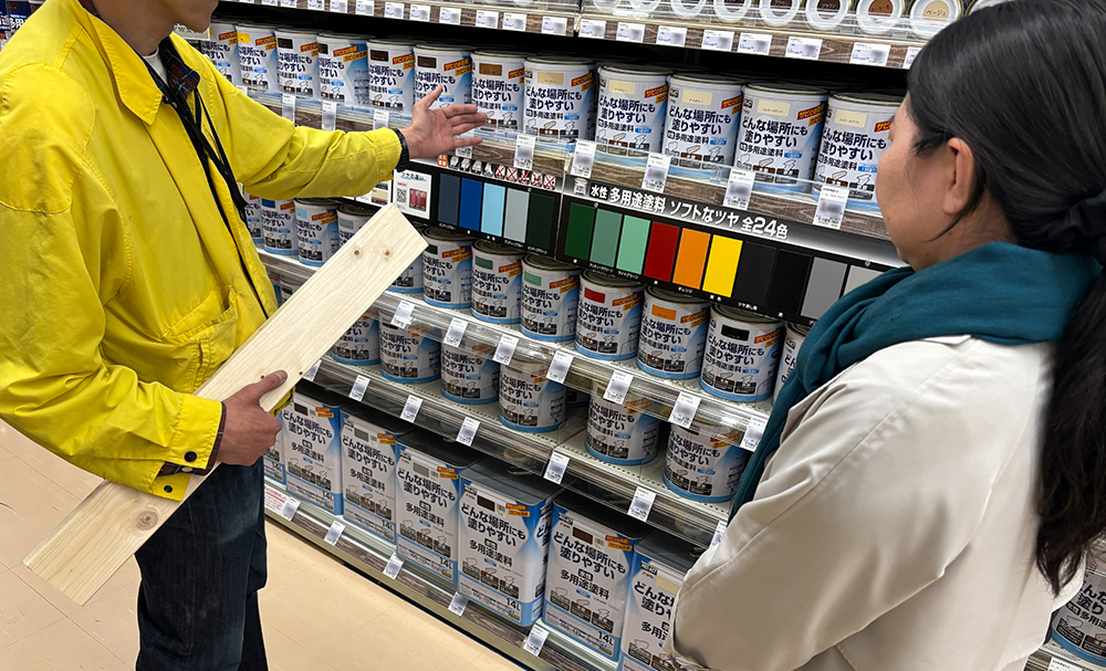 お困りごとは店舗スタッフに相談